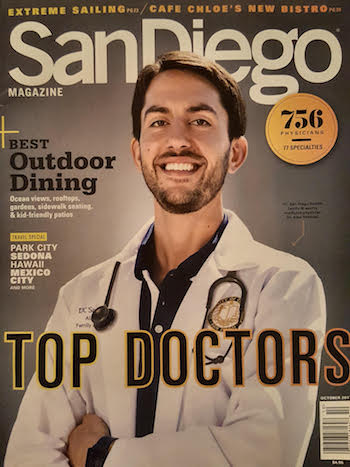 Top Doctors by San Diego Magazine - Dr. Mansfield